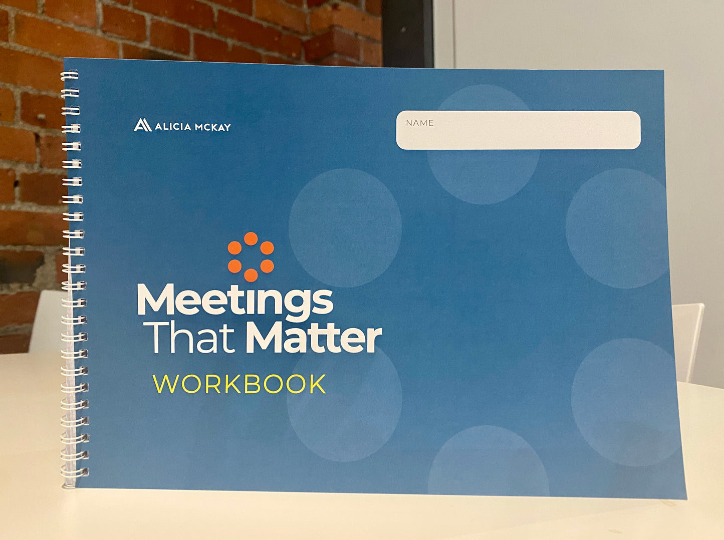 Meetings that Matter workbook - physical copy